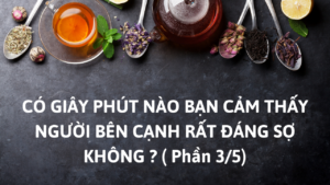 CÓ GIÂY PHÚT NÀO BẠN CẢM THẤY NGƯỜI BÊN CẠNH RẤT ĐÁNG SỢ KHÔNG ? ( Phần 3/5)-Weibo24h.com