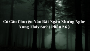 Có Câu Chuyện Nào Rất Ngắn Nhưng Nghe Xong Thấy Sợ? ( Phần 2/6 )-Weibo24h.com